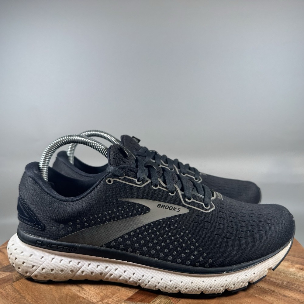 Brooks Glycerin 18 Women's Size 9 B Running Shoes Black Athletic Sneakers
